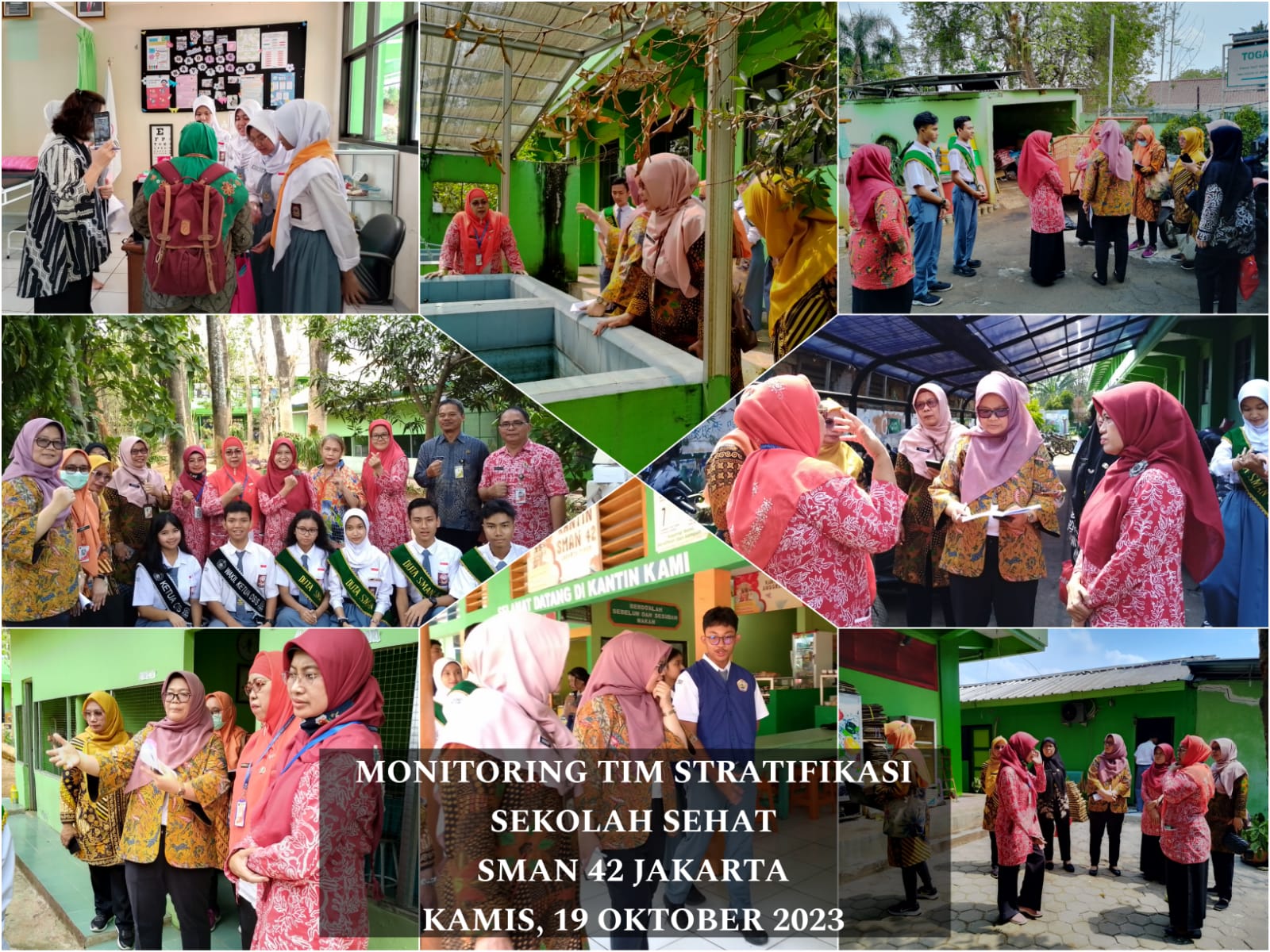 Kegiatan Pembinaan Sekolah Sehat Tingkat Kecamatan