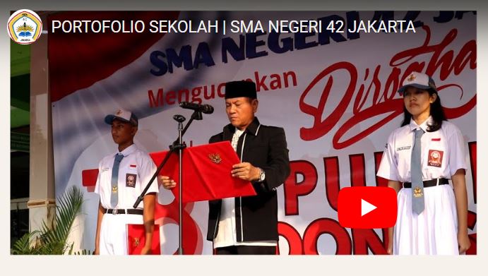 Video Portofolio profil SMA Negeri 42 Jakarta